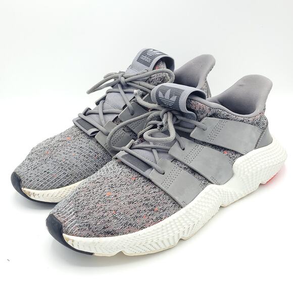 Adidas Prophere Men\'s CQ3023 Solar Red Gray White size 10 main image 8